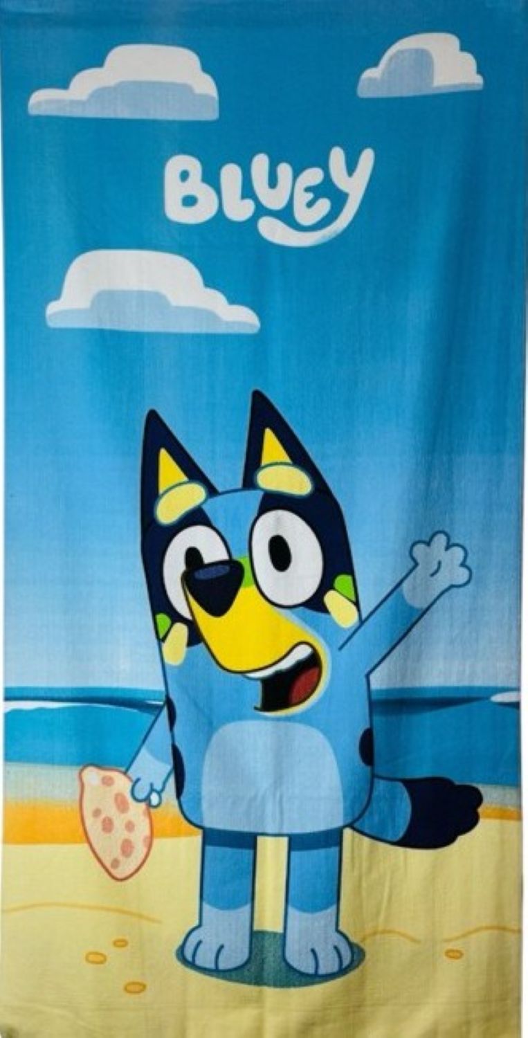 Children's Beach Towel, Bluey, Spiderman, Avengers, Princess, Paw, Stitch