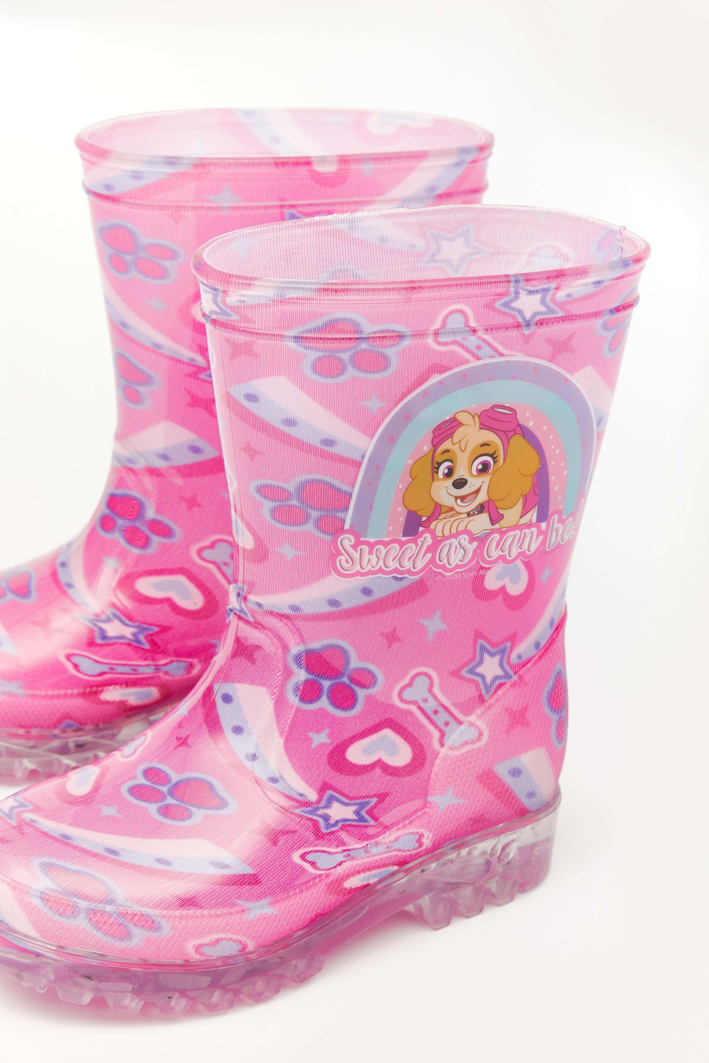 Paw Patrol Girls "Sweet as Can Be!" Wellies Rain Boots