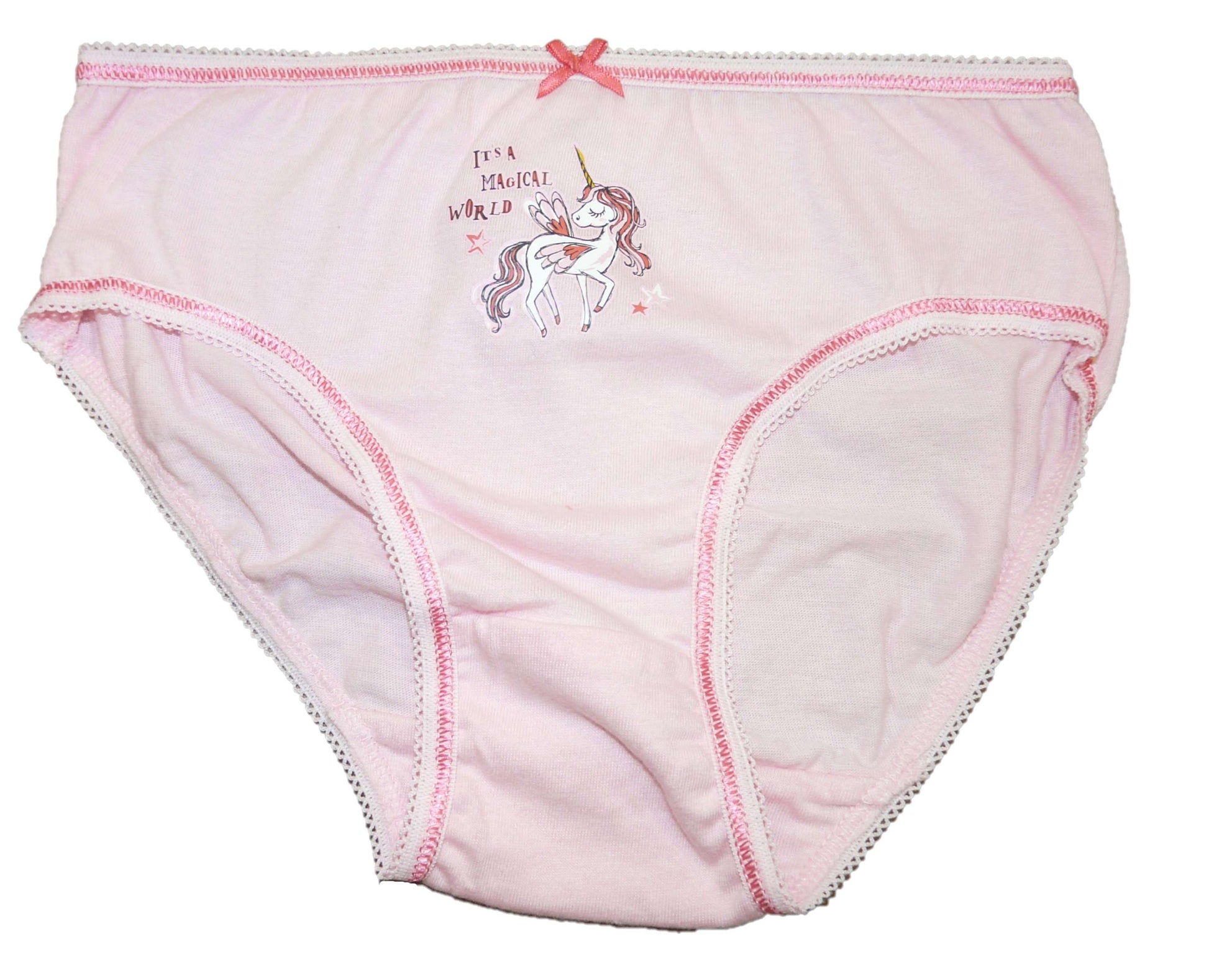 Baby Soft Cotton Panties Little Girls'Briefs Toddler Unicorn