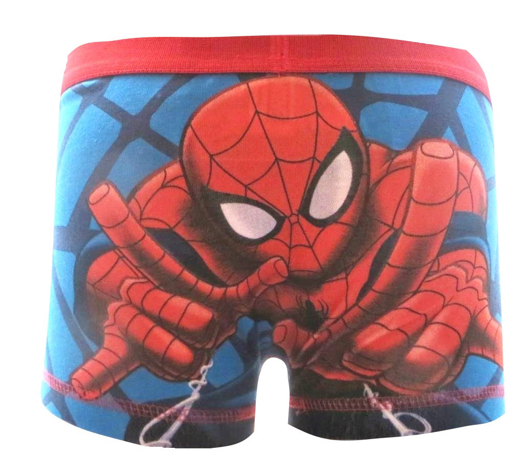 Spiderman Colourful Boy's Boxer Shorts / Trunks 1 Pair Ages 7-10