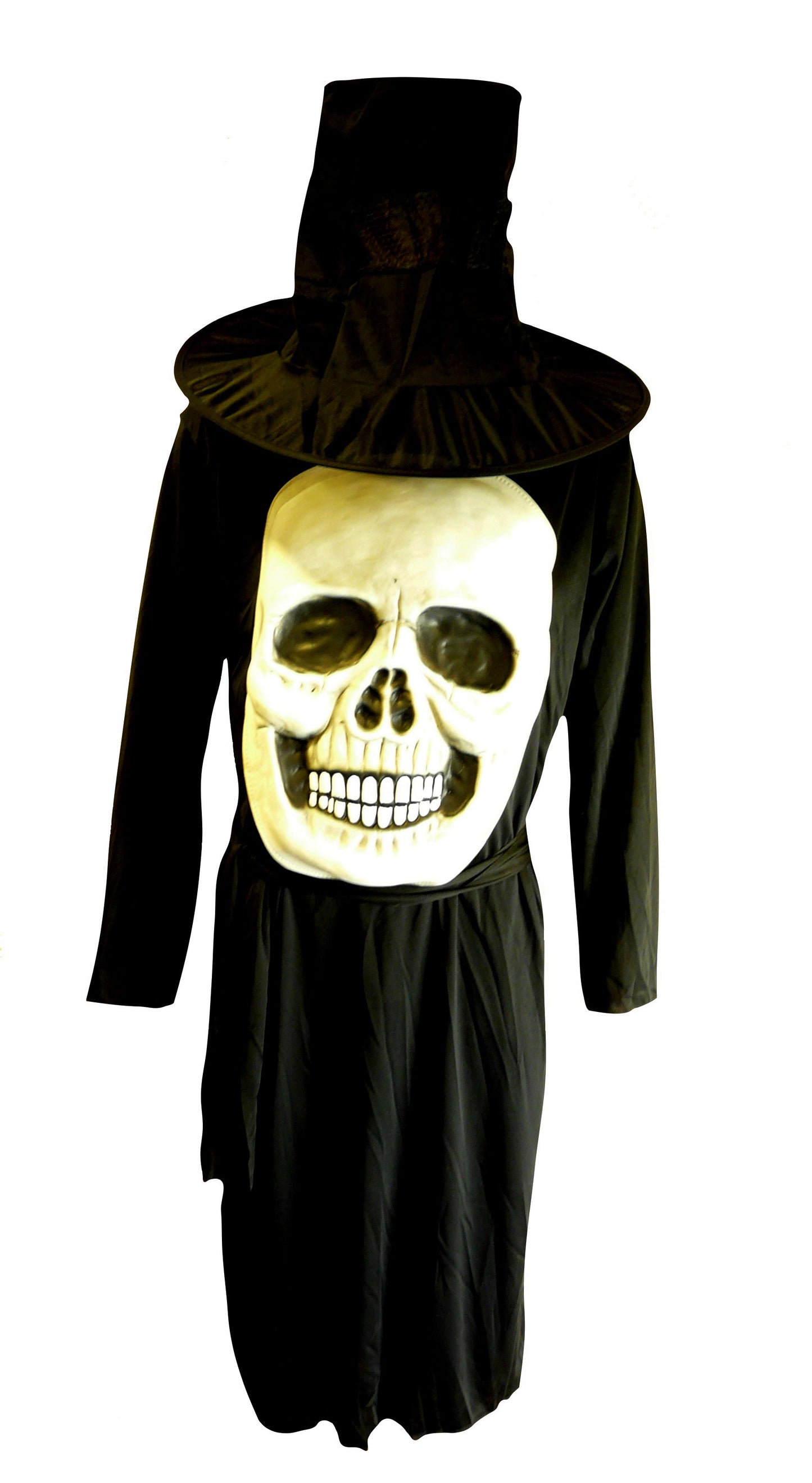Men's Skull Jumbo Face Halloween Fancy Dress Costume Halloween Cosplay