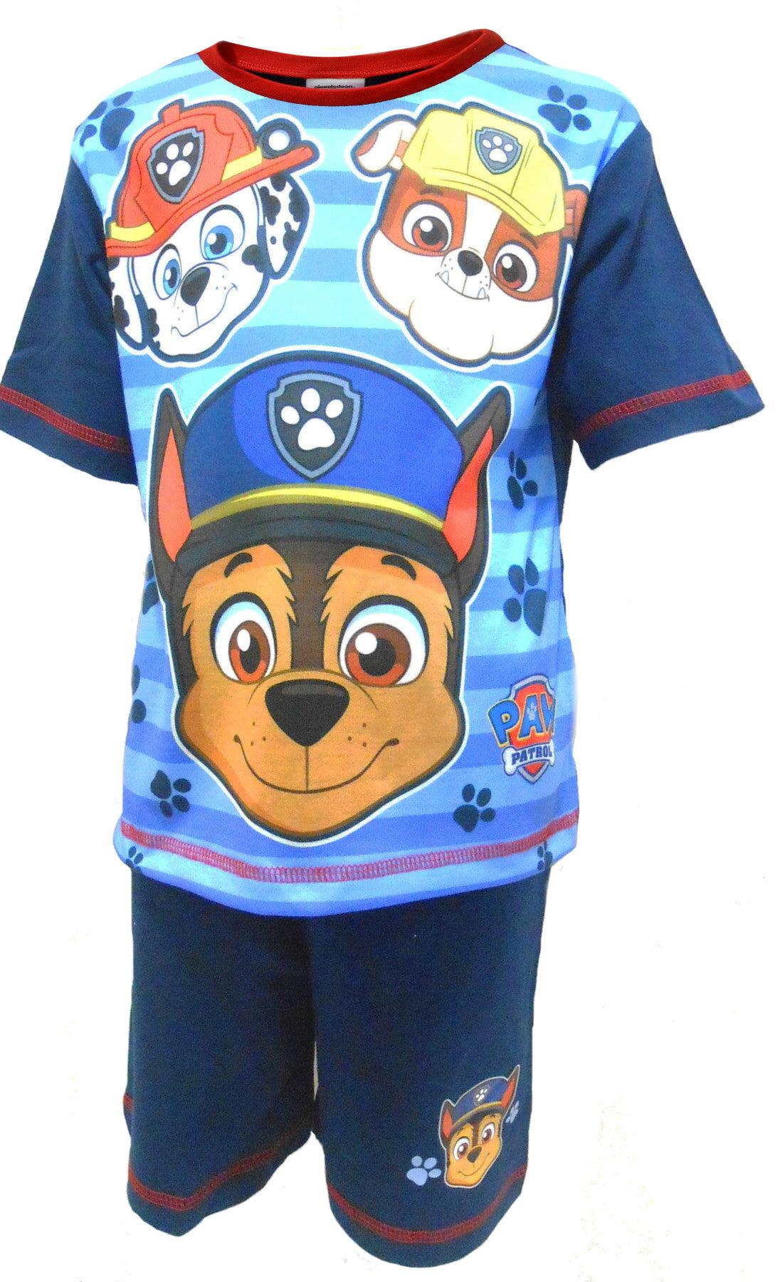 Paw Patrol "Faces" Boys Shortie Pyjamas - 18-24 Months