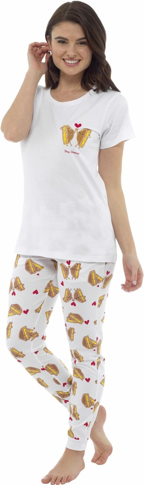 Ladies "Stay Cheesey" Pyjamas