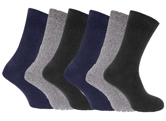 Men’s 6 pack Storm Ridge Cotton Rich Boot Socks
