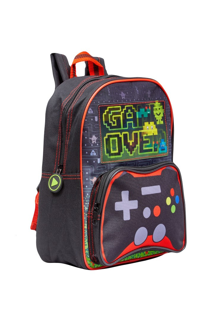 Game Over Boys Gaming School Bag Backpack Rucksack