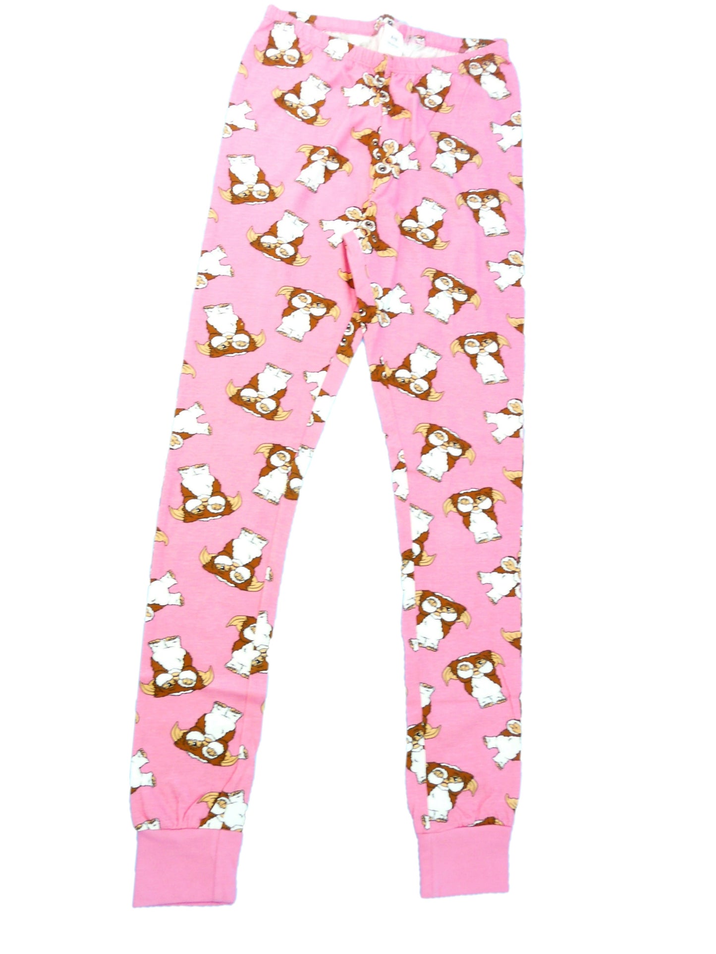 Lovely Gremlins Gizmo Design Pink and White Ladies Pyjamas