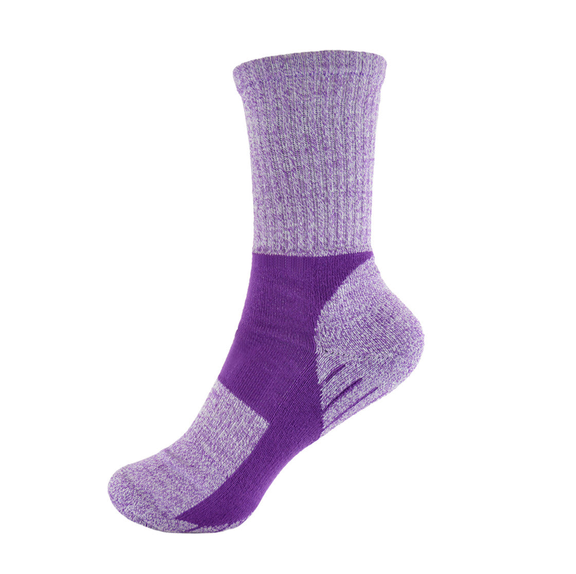 2 Pairs Ladies Trekking Socks UK Size 4-7 (EU: 37-41) With Cushioned heel & sole