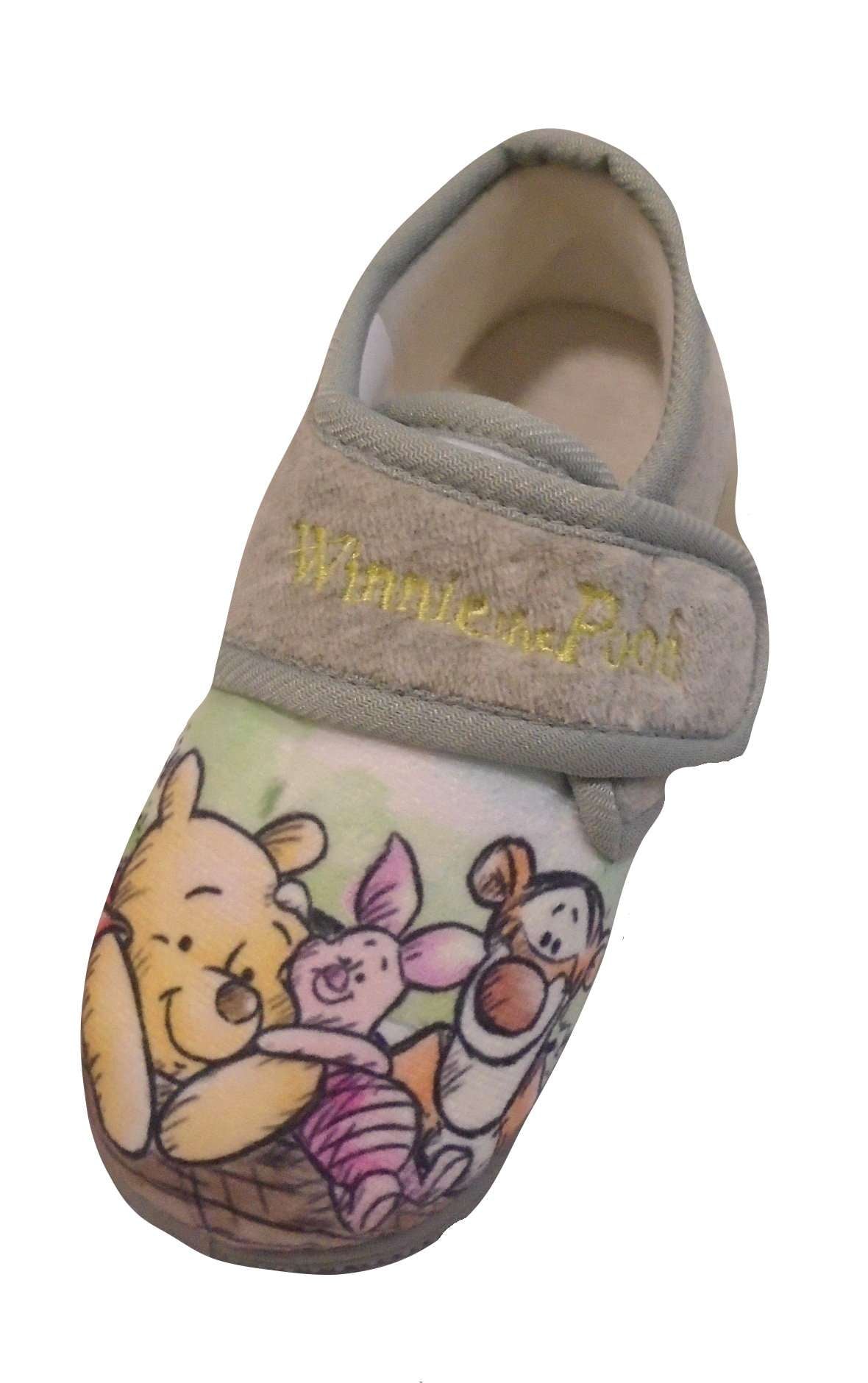 Winnie the Pooh "Friends" Boys Slippers