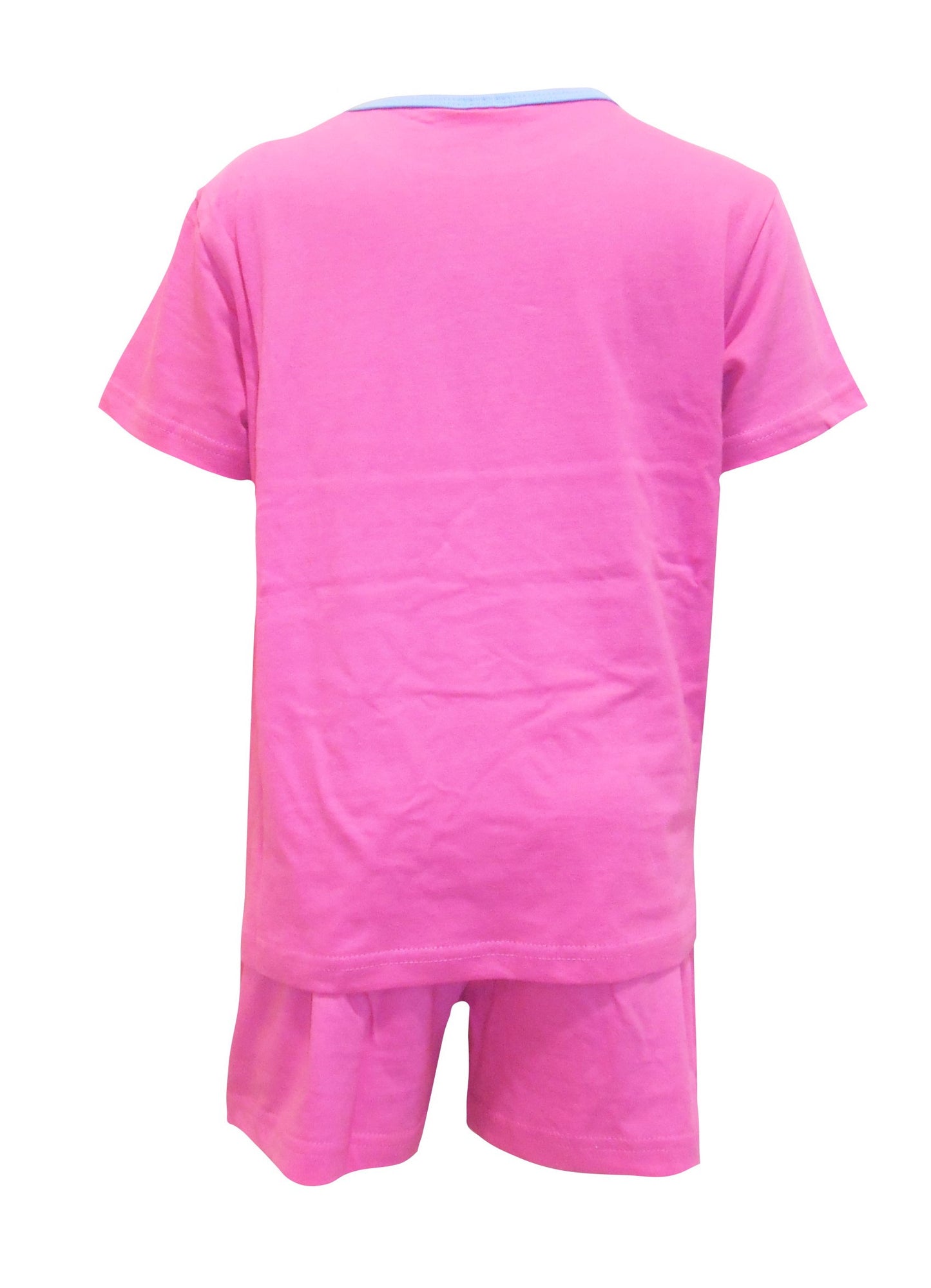 Trolls Poppy "Free to Sparkle" Girls Pink Shortie Pyjamas 5-6 Years.