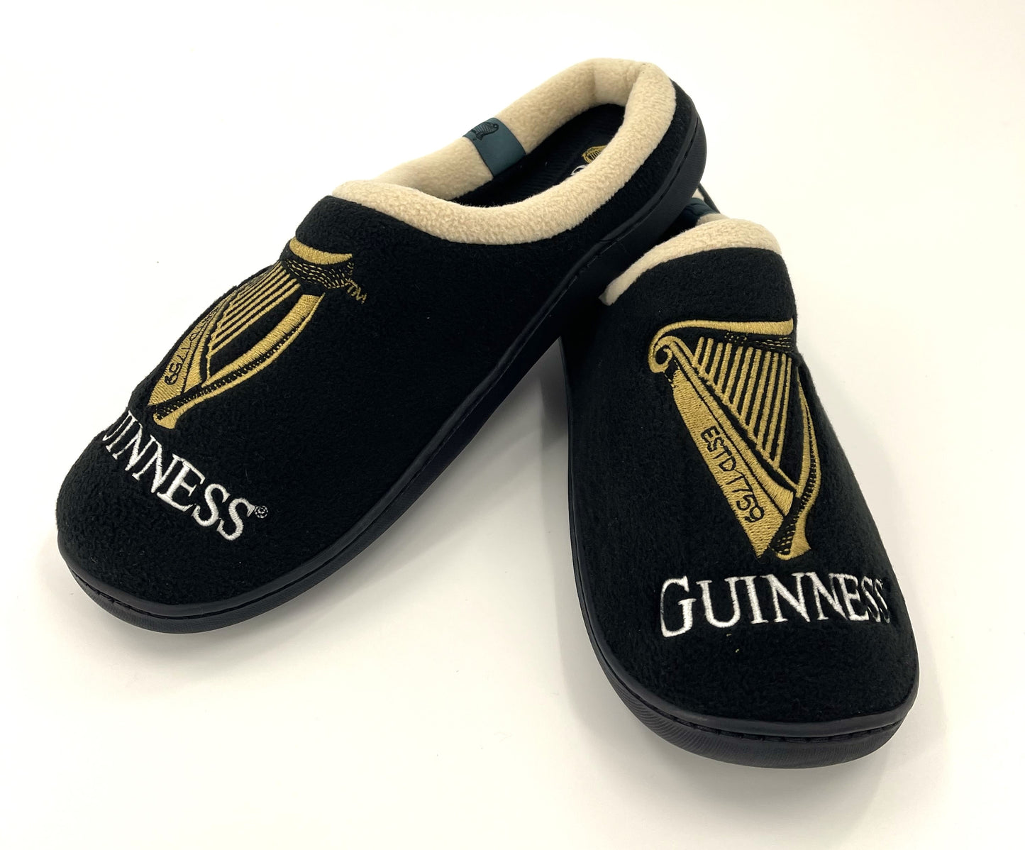 Guinness Harp Men's Slip-On Mule Slippers