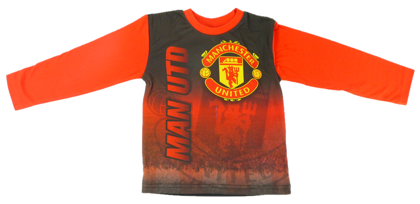 Manchester United Football Club "Red Devils" Boys Pyjamas 4-12 Years