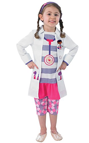 Doc McStuffins Girls Fancy Dress Costume 2-3 Years