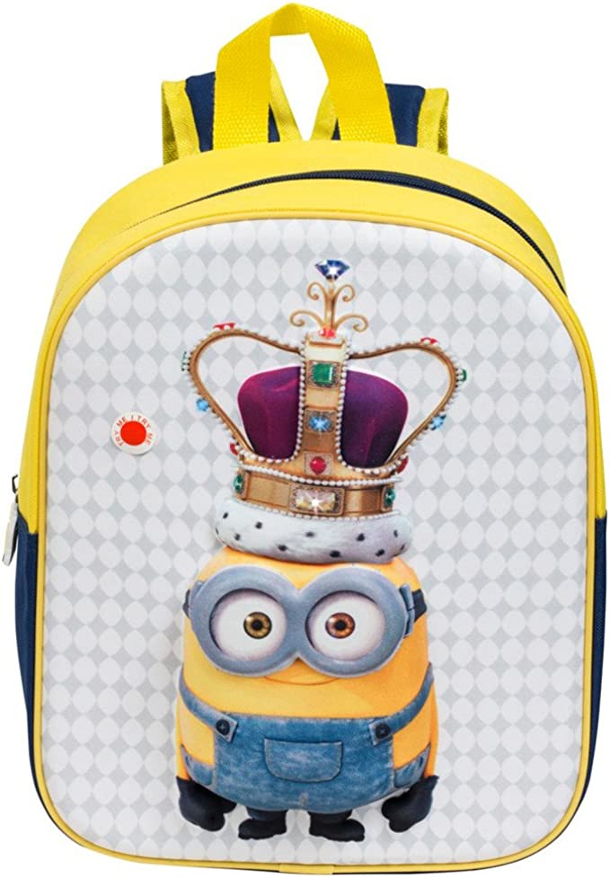 Despicable Me King Bob Minion 3D EVA  Backpack
