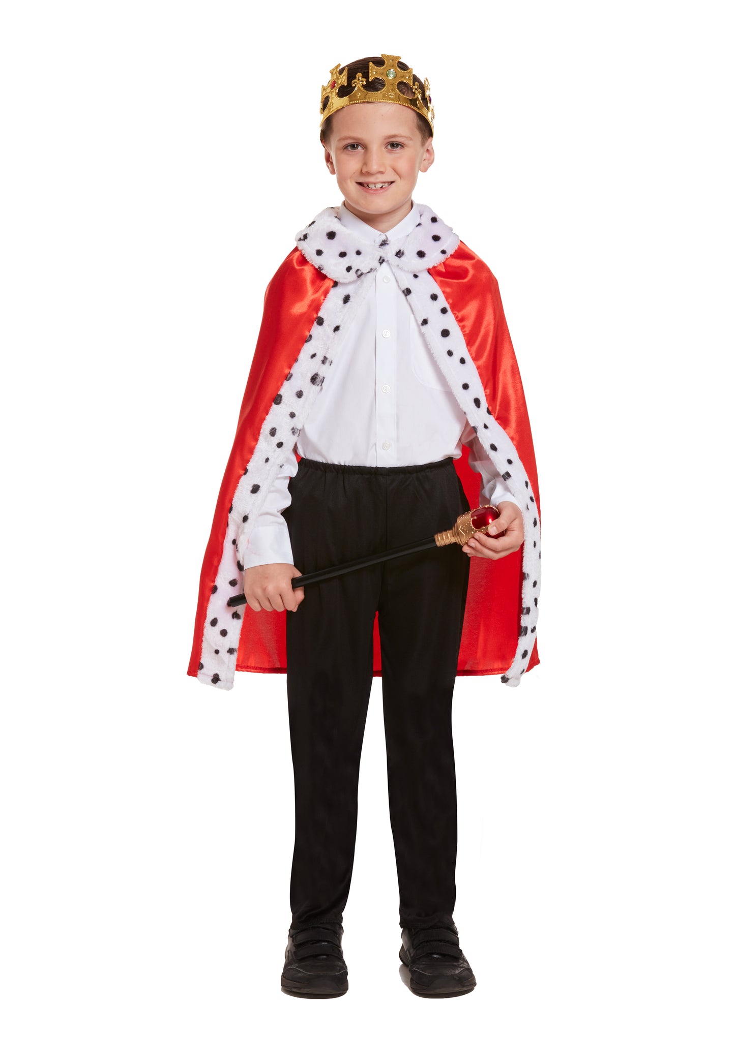 Kings Robe Child Fancy Dress Costume, Coronation, Theme Days