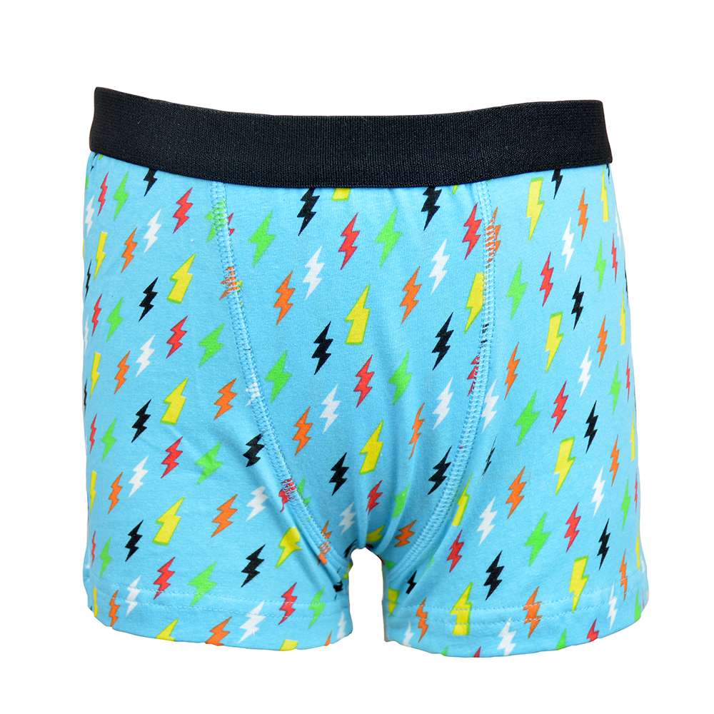 3 Pairs Boys Gaming Patterned Cotton Trunks Underpants