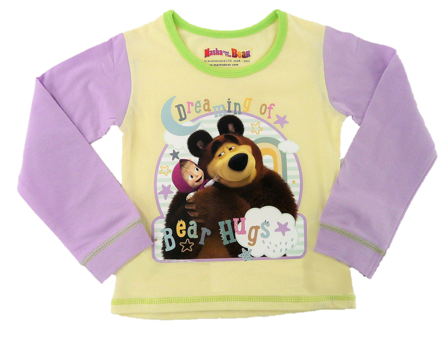 Masha and the Bear "Dreaming Of Bear Hugs" Girl's Pyjamas