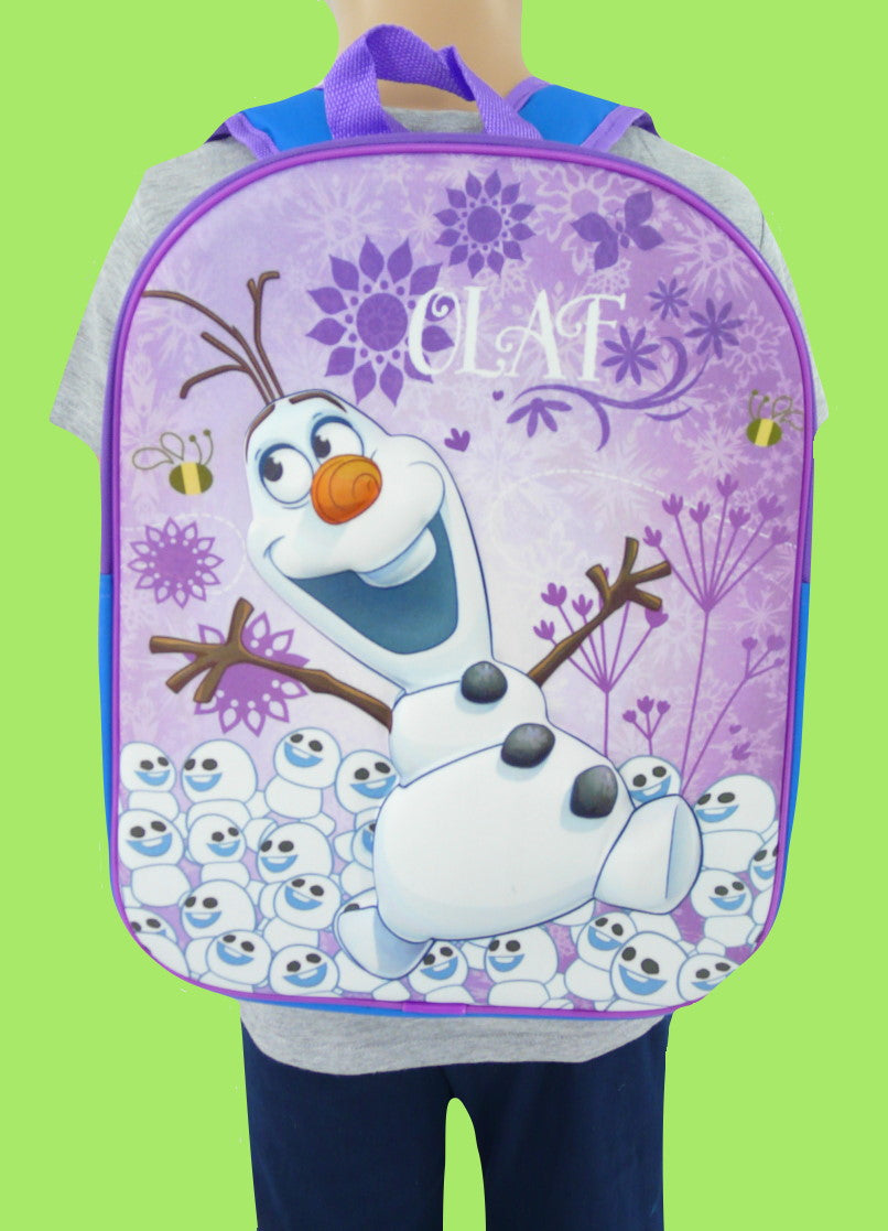 Disney Frozen Olaf Snowmen 3D EVA Children's Backpack