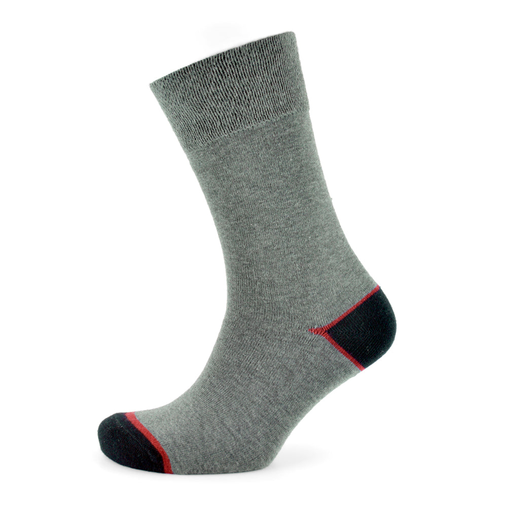 12 Prs Men's Cotton Rich Light Elastic Socks Size UK 6-11 EUR 41-46