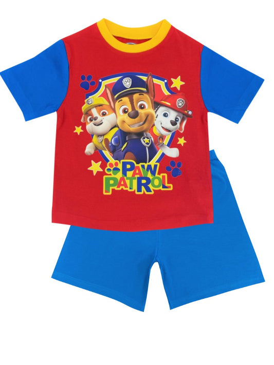 Paw Patrol Smile Boys Shortie Pyjamas 12-18 Months
