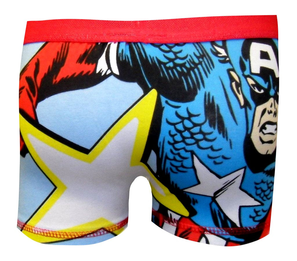 Marvel Comics Superheroes Boy's 1 Pack Boxer Shorts 5-10 Years Available