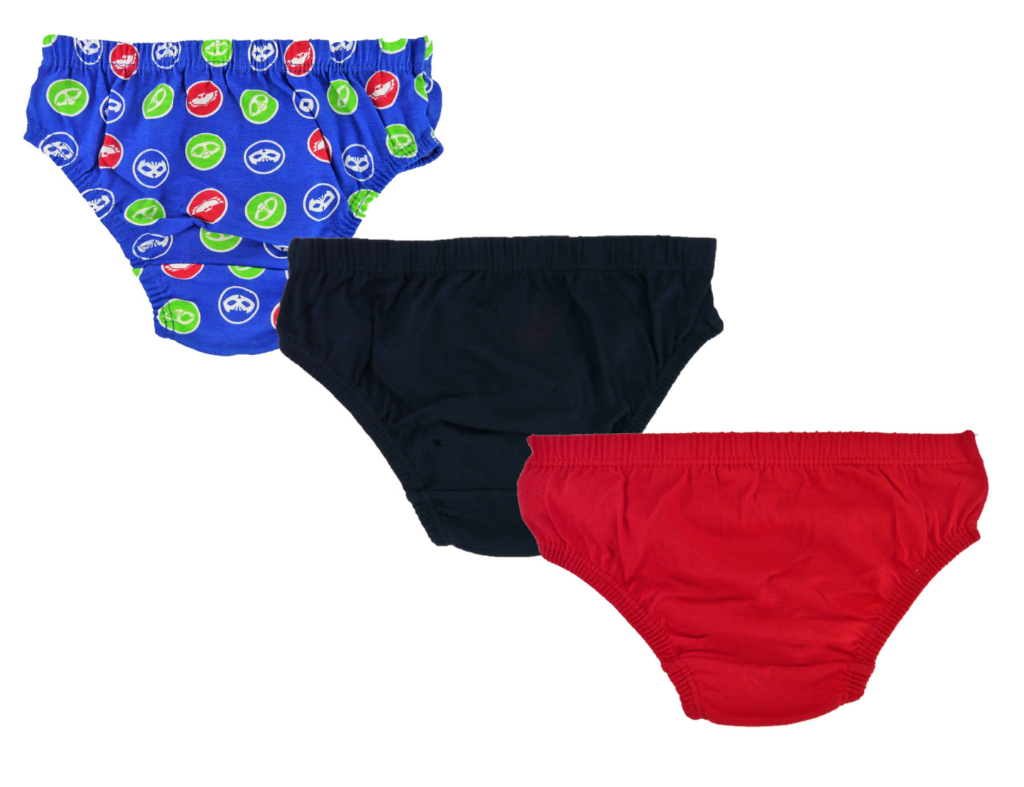 PJ Masks Boys 3 Pack Cotton Underwear Briefs