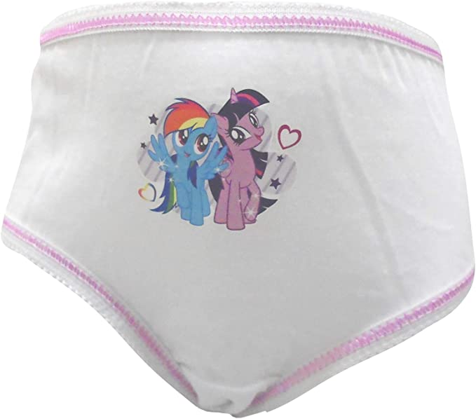 Girls 3 Pack My Little Pony Briefs Knickers 2-3 Years