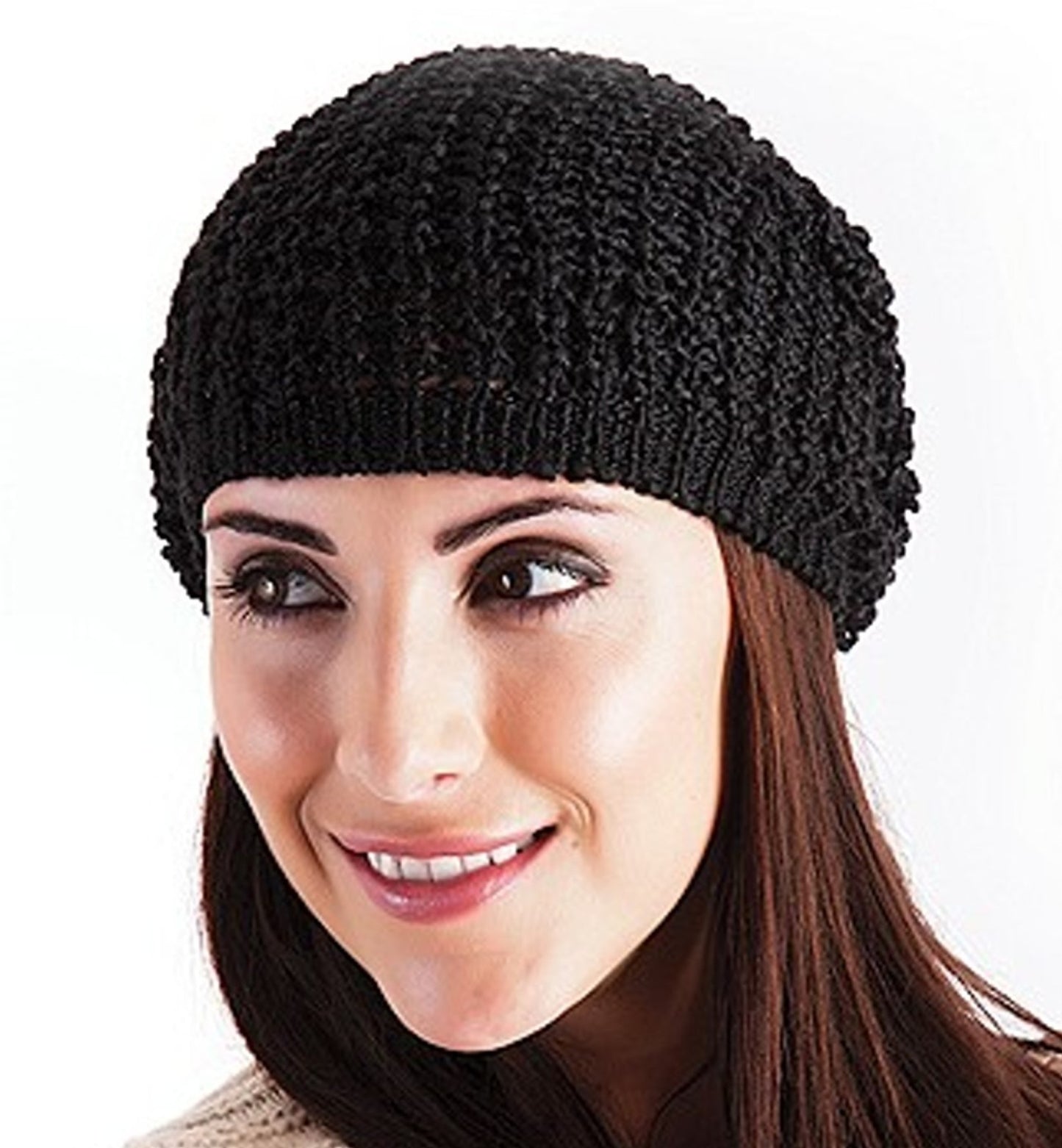 Ladies Knitted Slouch Winter Hat 4 Colours To Choose from