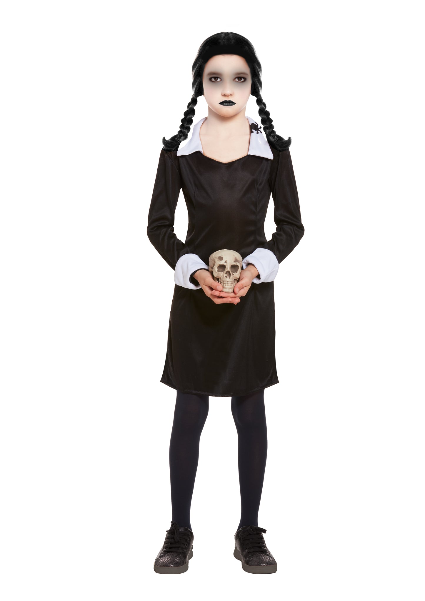 Scary Daughter Girl’s Halloween Fancy Dress Costume 4-11Years