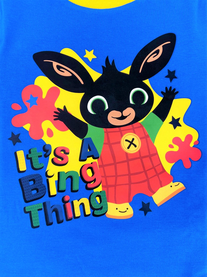 Bing "It's a Bing Thing" Two Piece Shortie Pajama Set Summer PJ's