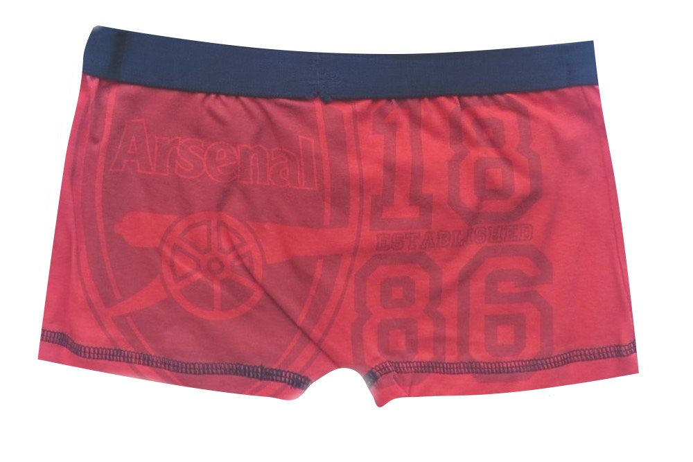 Arsenal Football Club Boys Boxer Shorts Age 5-8 Years Available
