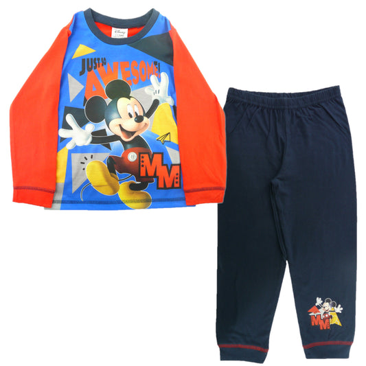 Disney Mickey Mouse "Awesome" Boys Pyjamas