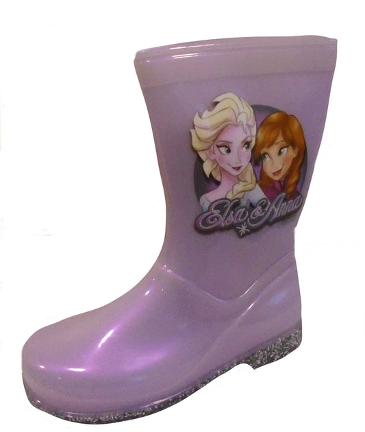 Disney Frozen Elsa & Anna Girls Wellington Boots