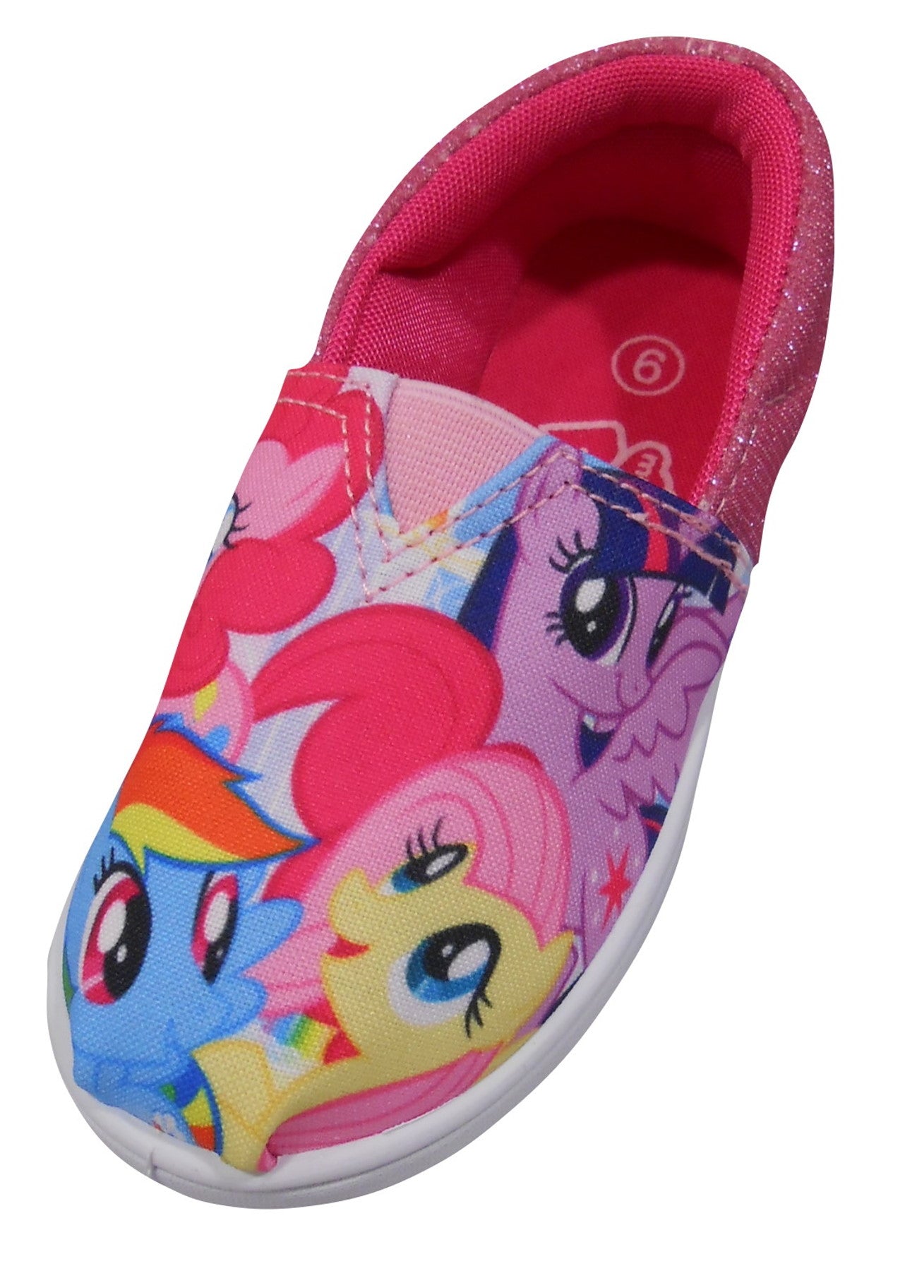 My Little Pony Girl's Slip on Canvas Shoes Ideal for summer months