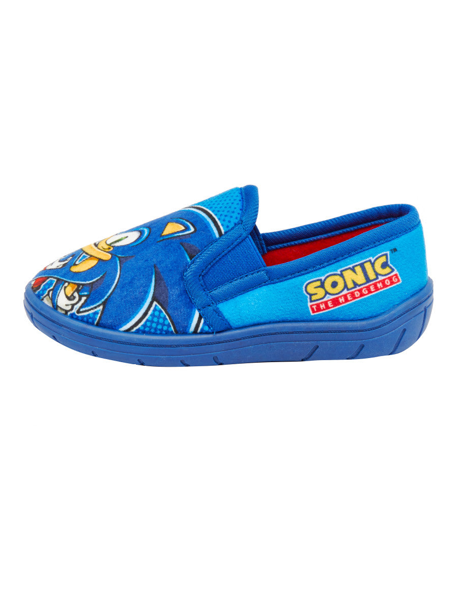 Sonic the Hedgehog Boys Slip-On Full Slippers