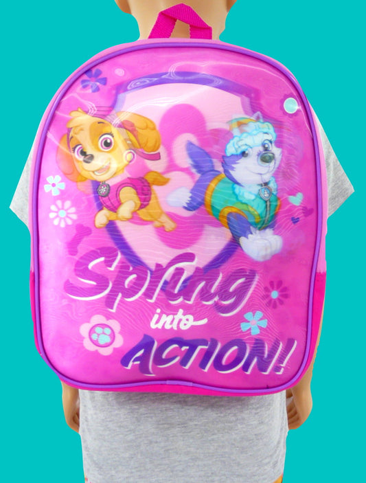Paw Patrol Girls Backpack  - 3D Lenticular Backpack ideal for School