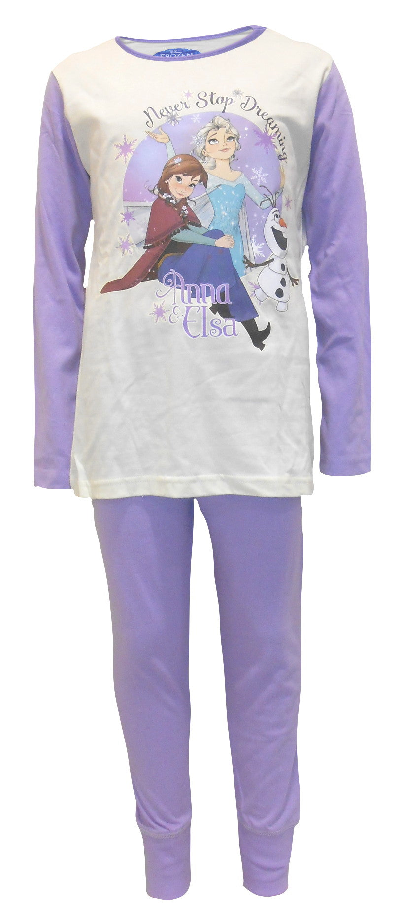 Disney Frozen "Never stop Dreaming" Girls Pyjamas