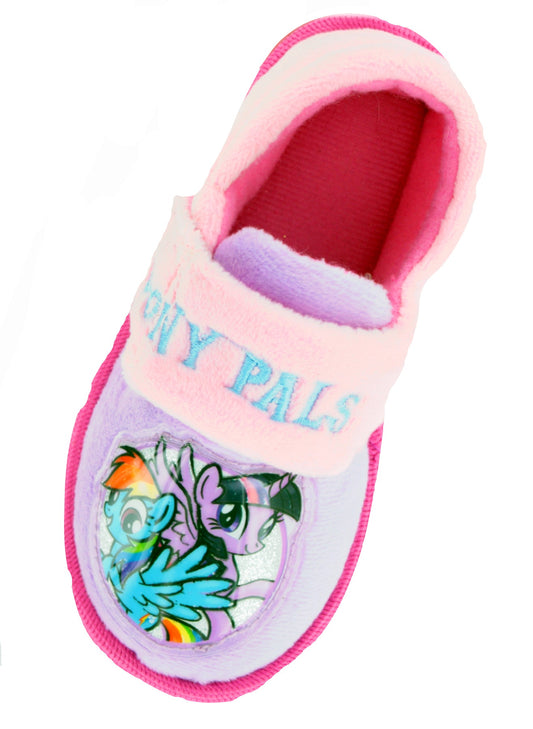 My Little Pony Girls Pink “Pony Pals” Slippers