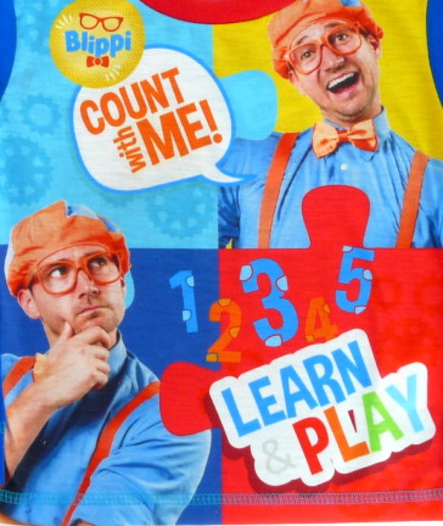 Blippi "Count with Me!" Boys Pyjamas - 18-24 Months