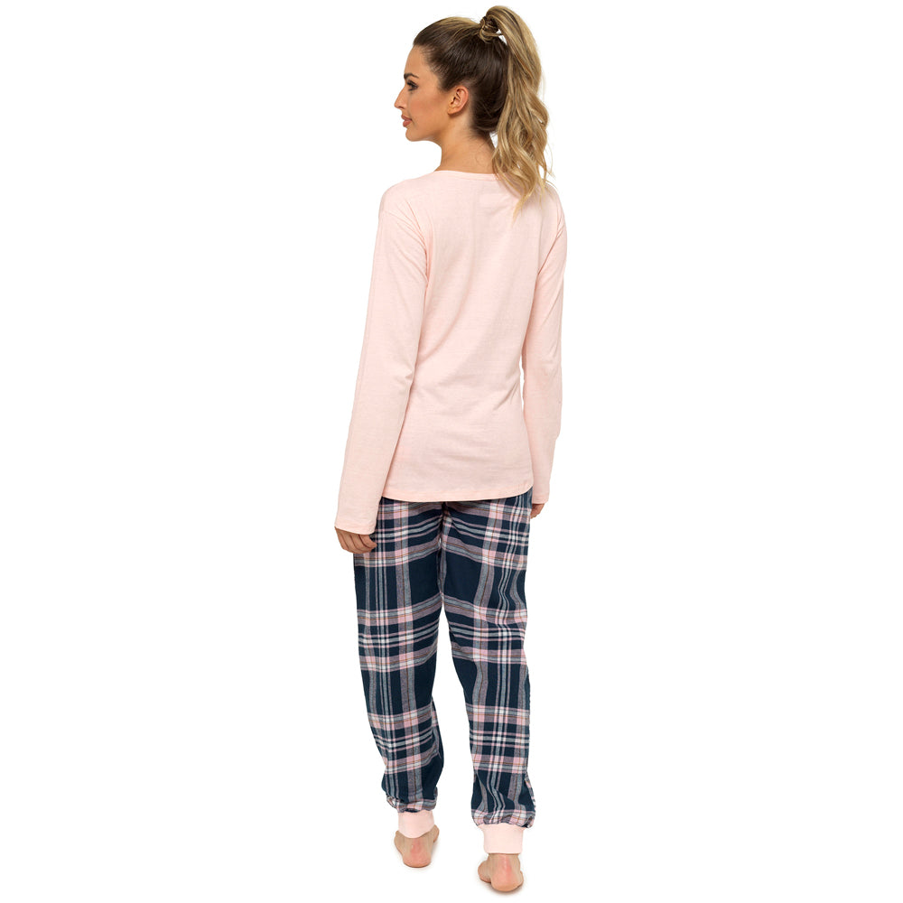 Ladies 'Live Love Sparkle' Pyjama Set in a Gift Bag - ideal for Christmas