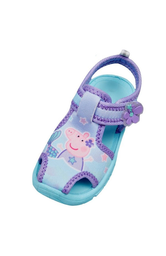 Peppa Pig Girls Easy Close Sports Sandals