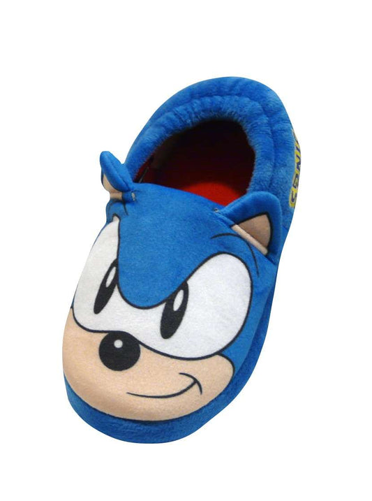 Sonic the Hedgehog Boys Blue MEROP Slippers