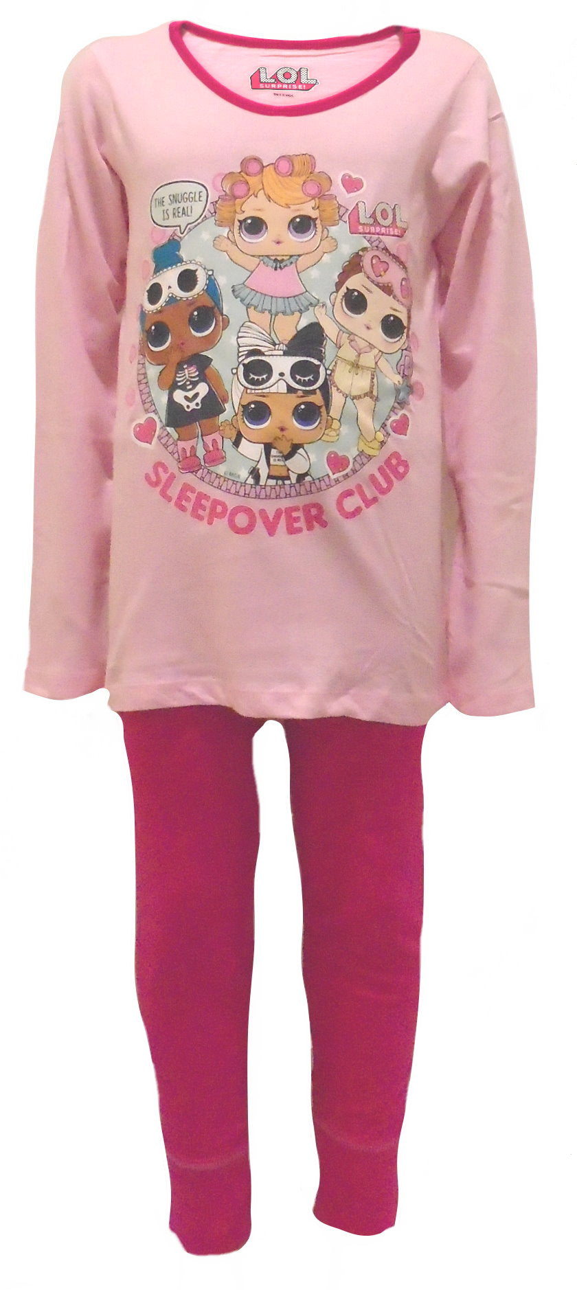 L.O.L Surprise! "Sleepover Club" Girls Pyjamas - 4-5 Years