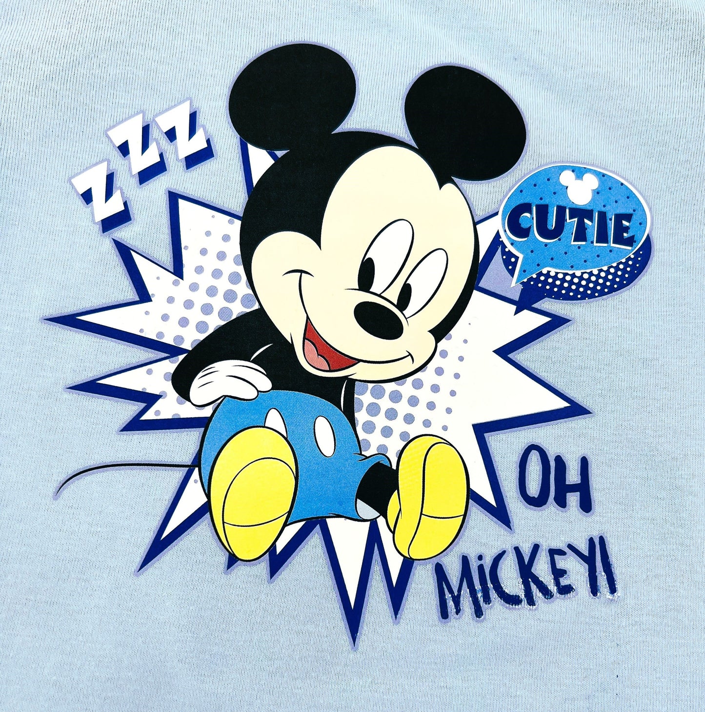 Disney Mickey Mouse Baby Boy 2 Piece Pyjama Set