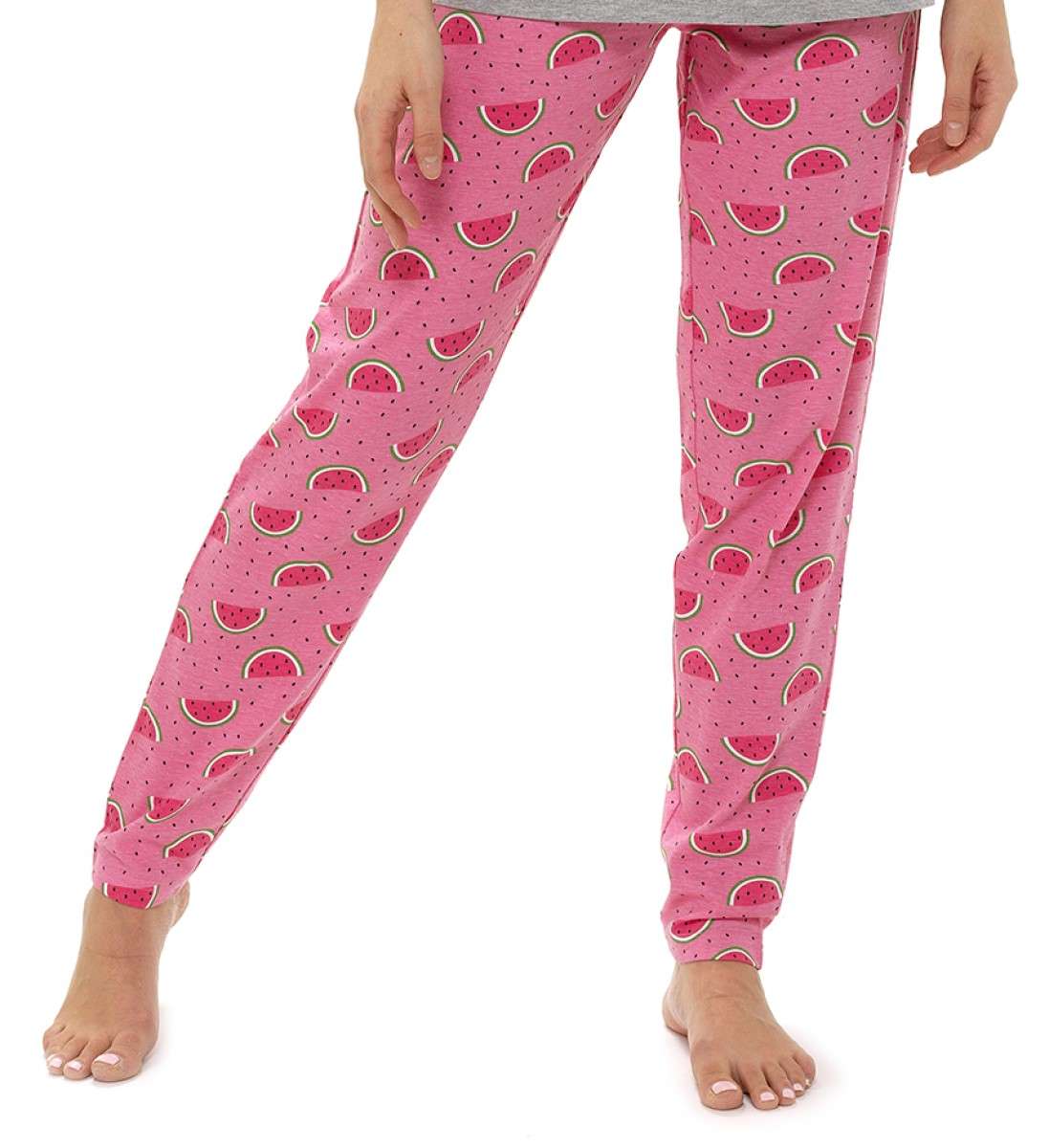 Ladies "One in a Melon" Print Cotton Summer Pyjamas