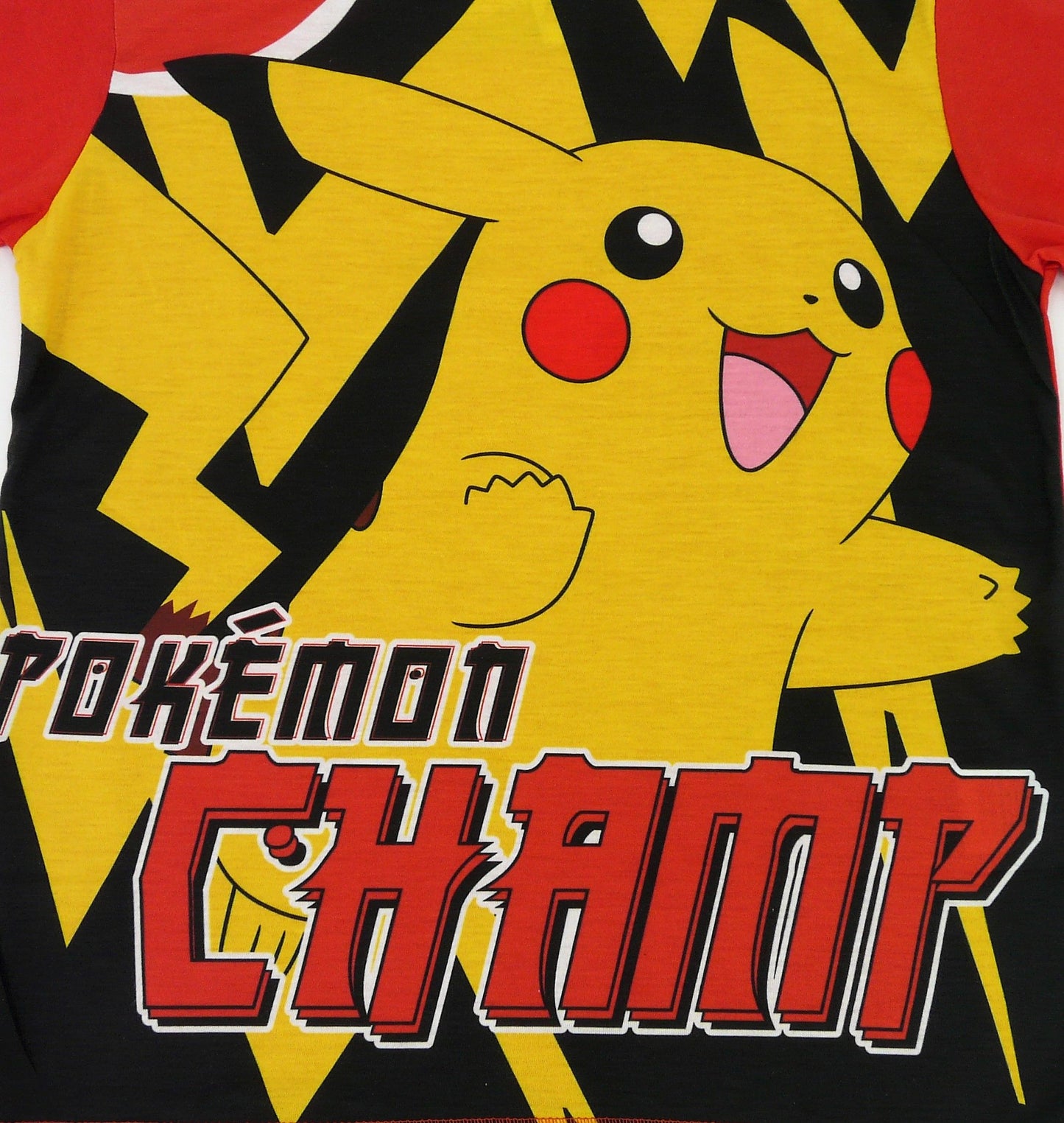 Pokemon Boys Shortie Pyjamas Set "Pikachu the Champ"