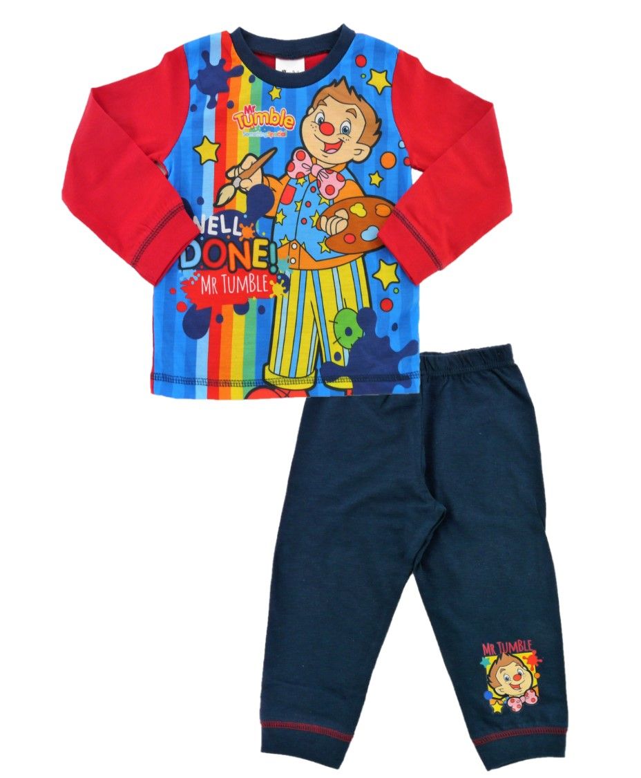 Mr Tumble Something Special Boys 2 Piece Pyjama Set Nightwear