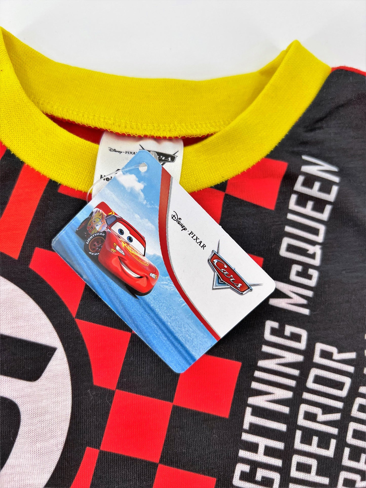 Disney Cars Boys Pyjama Set Lightning McQueen 2 Piece Set 4-10 Years