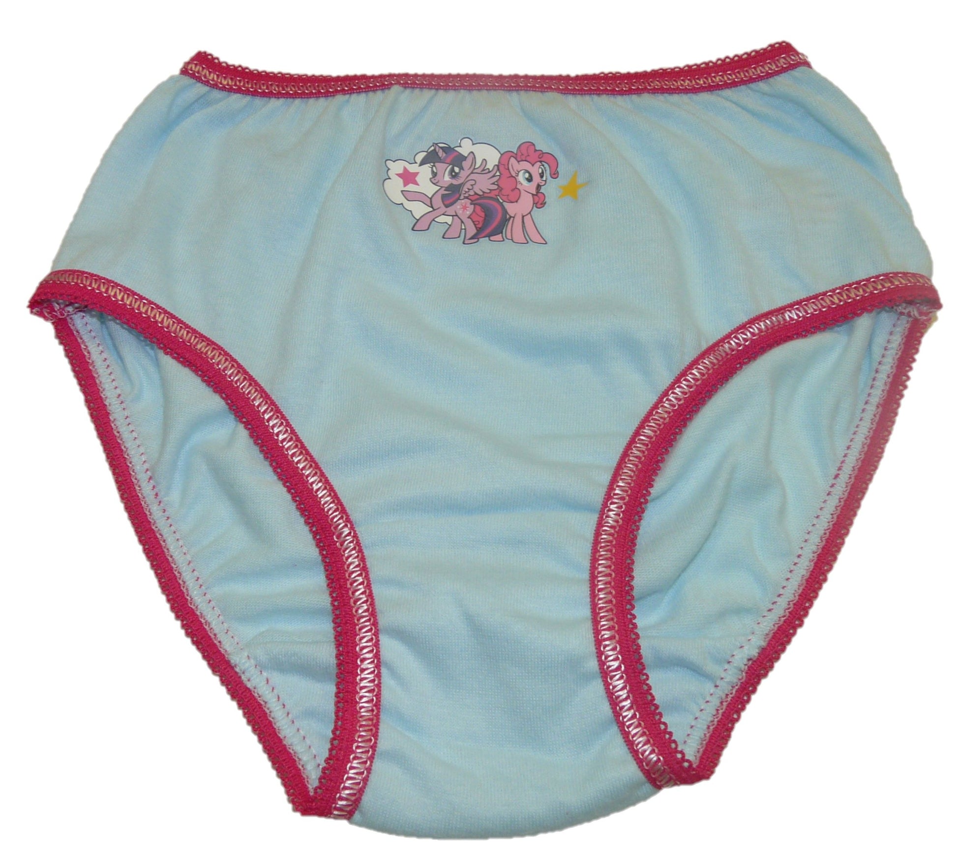 My Little Pony Girls 3 Pack Cotton Knickers Underwear Briefs