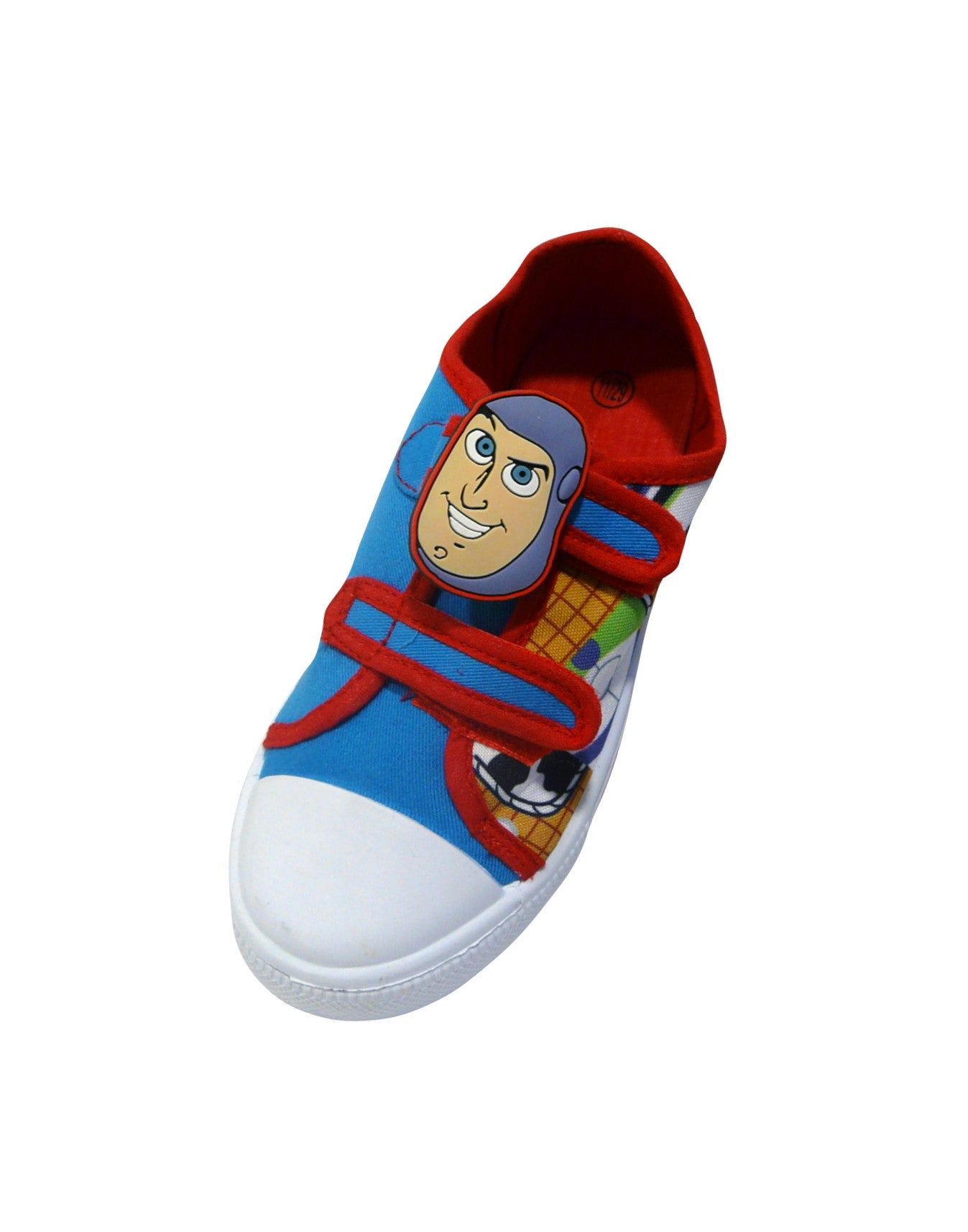 Toy Story Boys Twin Bar Easy Close Low Top Canvas Trainers