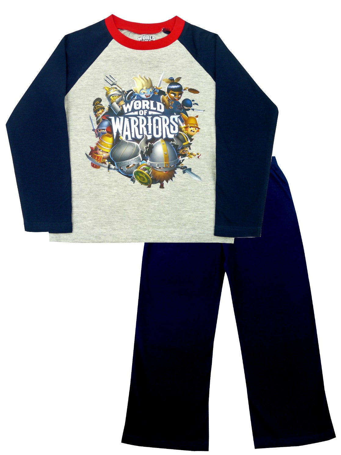 World of Warriors Boy’s Pyjamas 4-5 & 5-6 Years Available